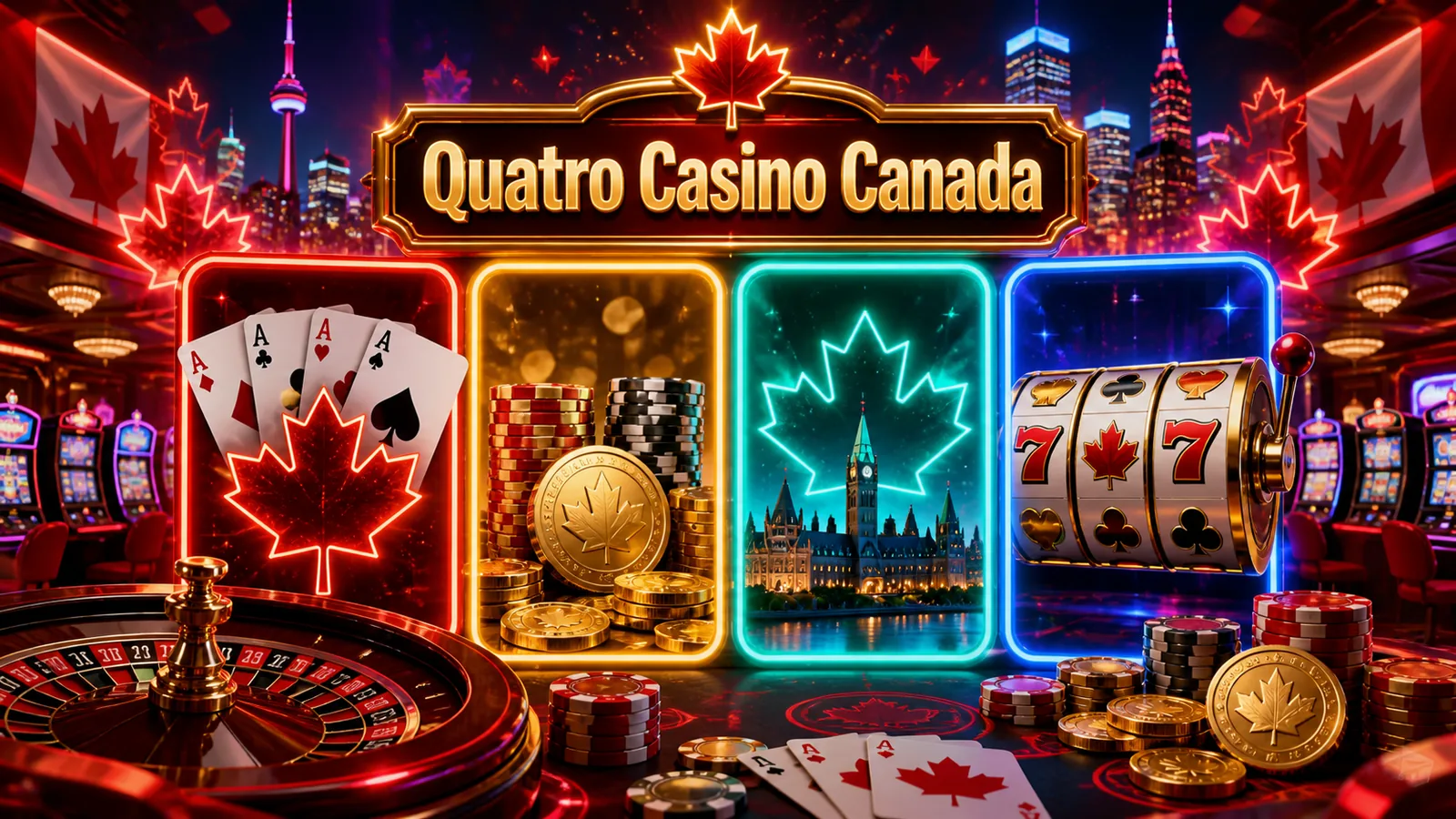 Quatro Casino Canada content banner