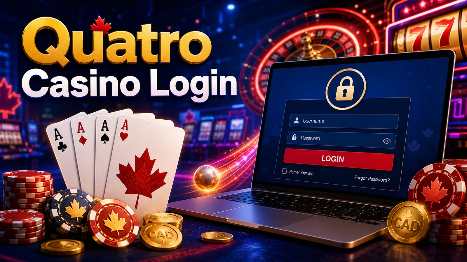 Quatro Casino Login content banner